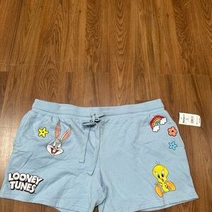 Looney Tunes Blue Shorts